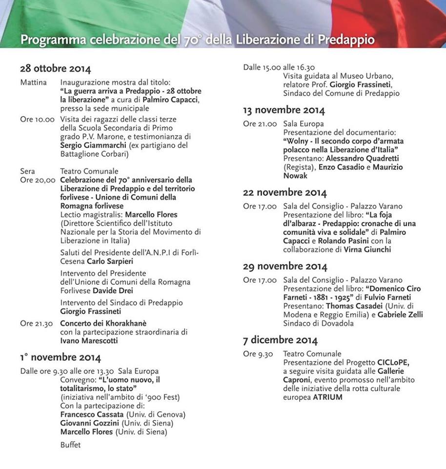 Programma Predappio